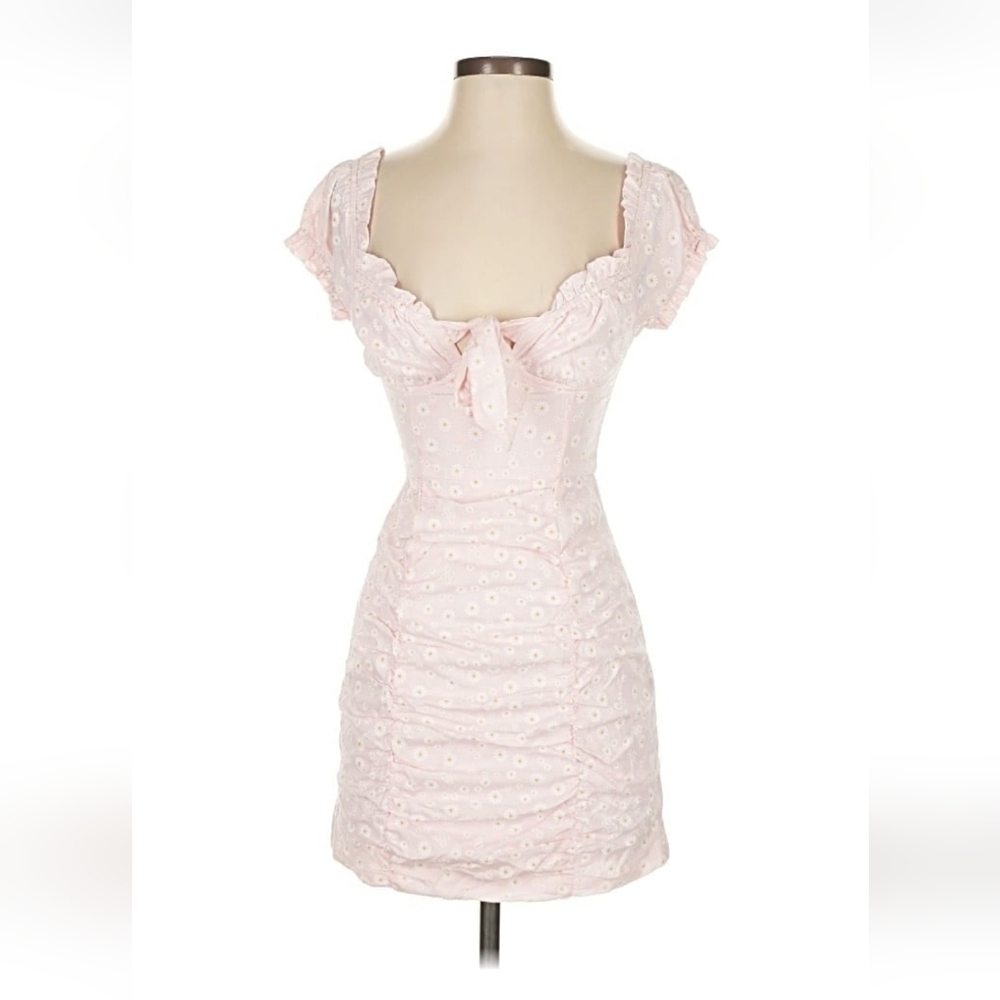 Elegant Pink Floral Dress By Princess Polly